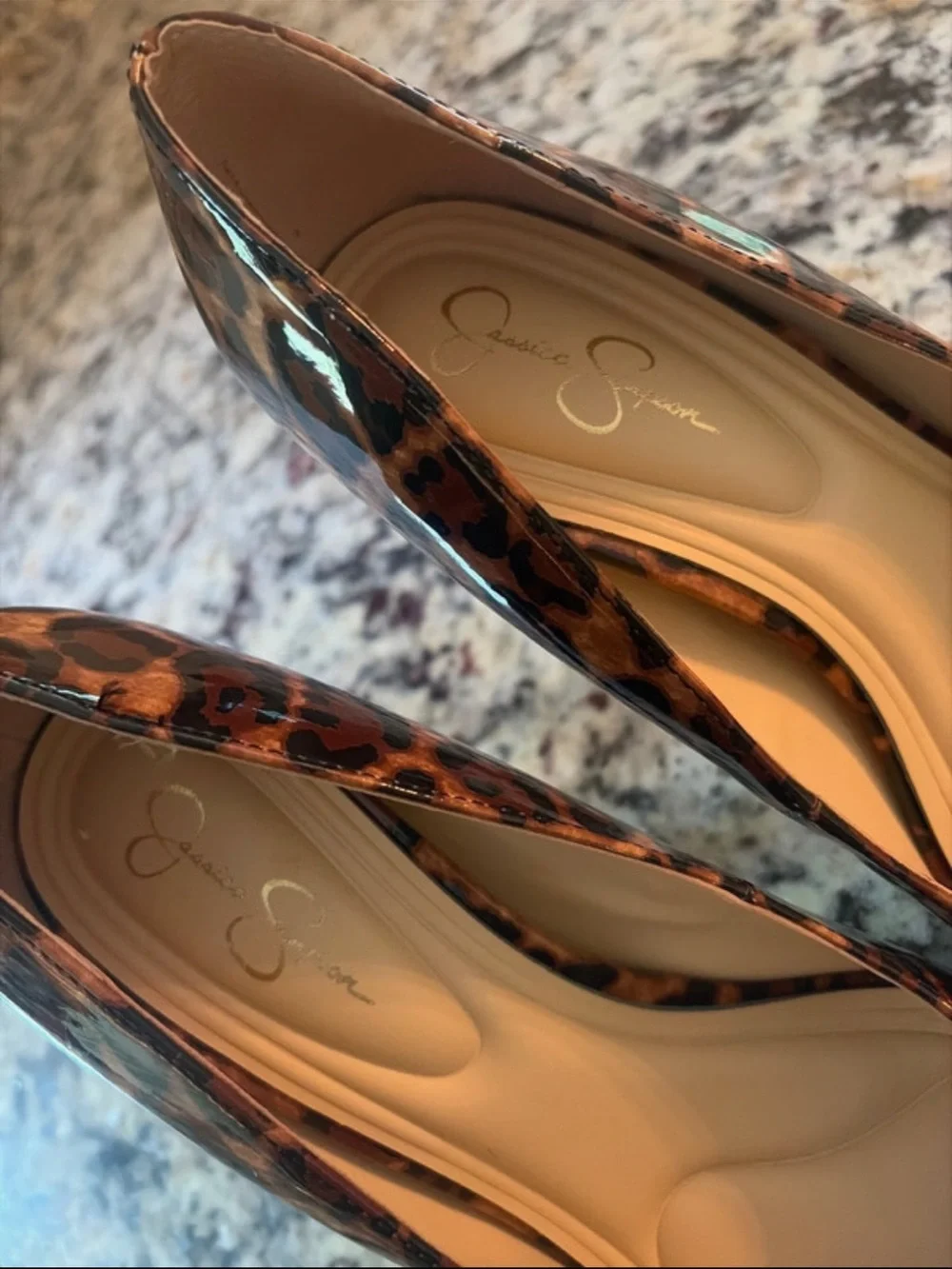 JESSICA SIMPSON♦️ LEOPARD STILETTO - Picture 7 of 15